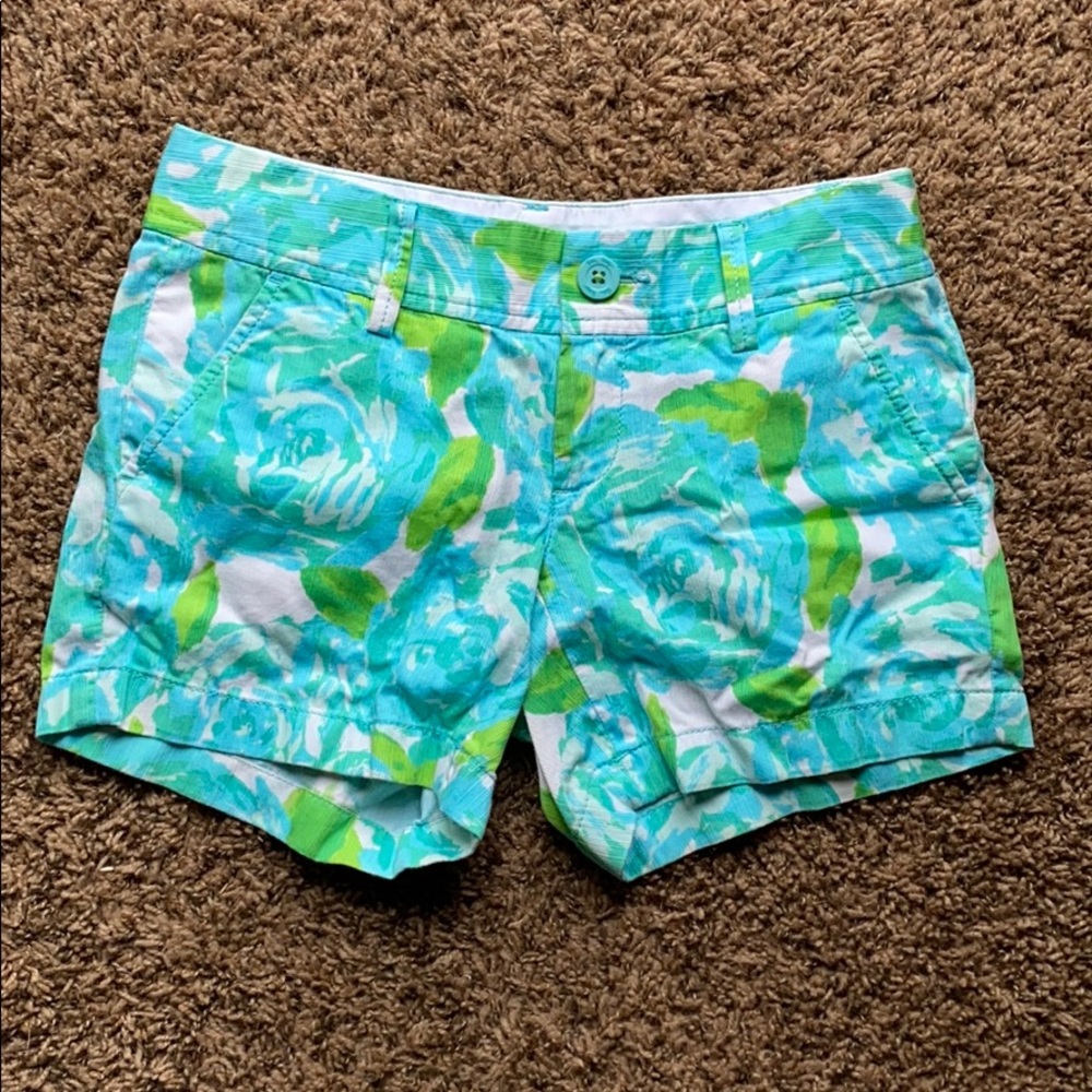 Lilly Pulitzer Shorts Rare Print